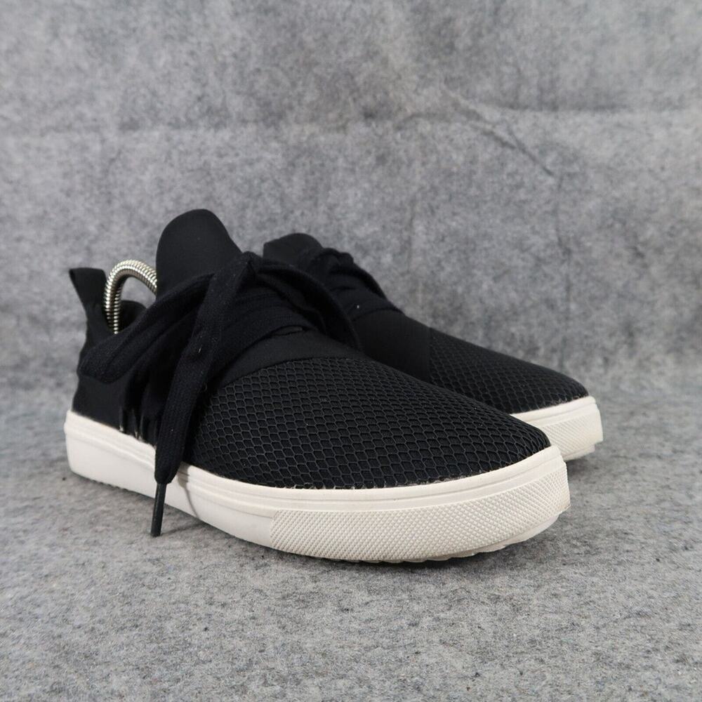 Report Shoes Womens 8 Sneaker Lifestyle Fashion R2 Lucy Black Low Casual Comfort